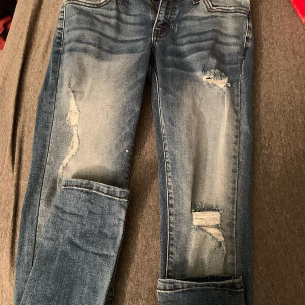 never worn skinny jeans